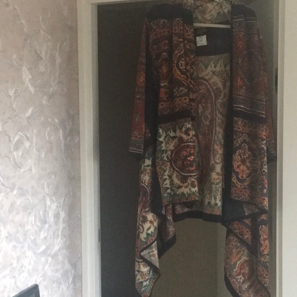 Jean Paul Gaultier wool cape